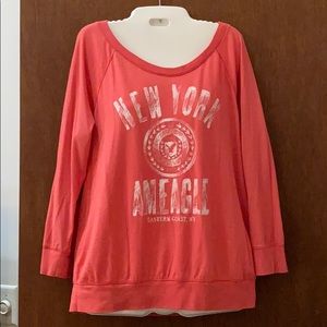 American Eagle Long Sleeved Shirt Size XL